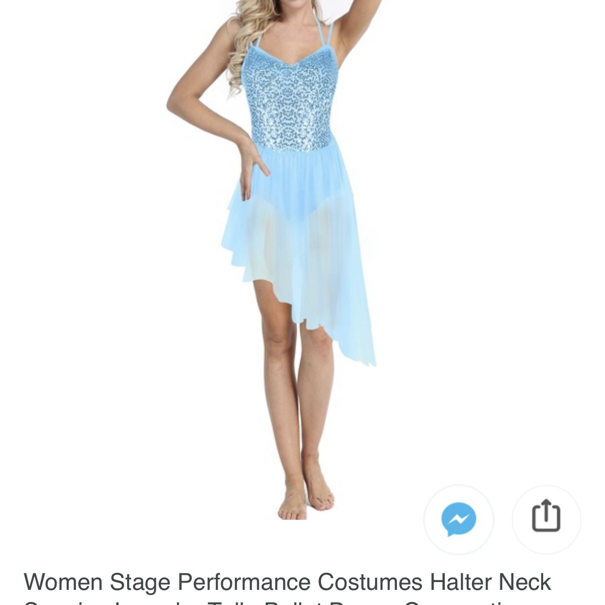 שימלת ריקוד מפוארת