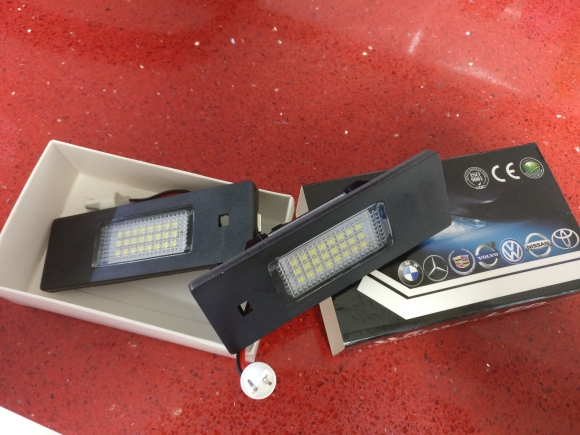 נורות מספר לד לBmw