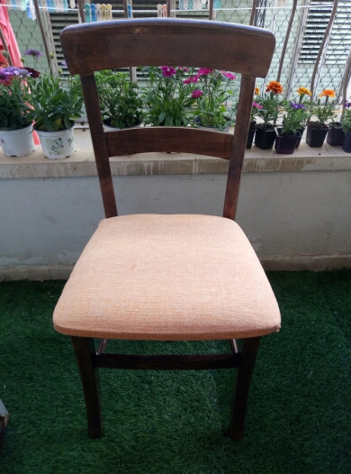 כסא, לשבת, חזית, שולחן מעץ