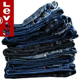 3 ג'ינסים levis 512 אורגנל לגבר נלבש פעם אחת בלבד!