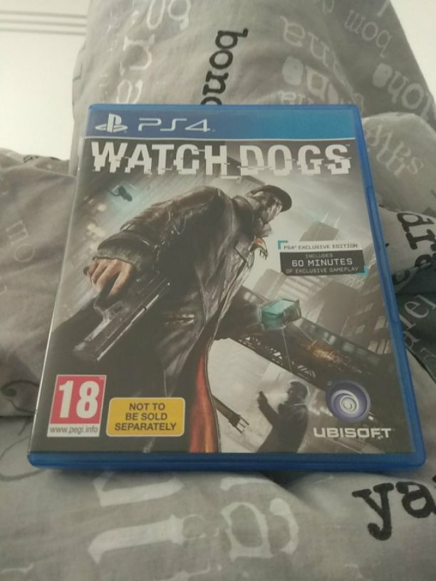 משחק ps4  watch dogs 1 