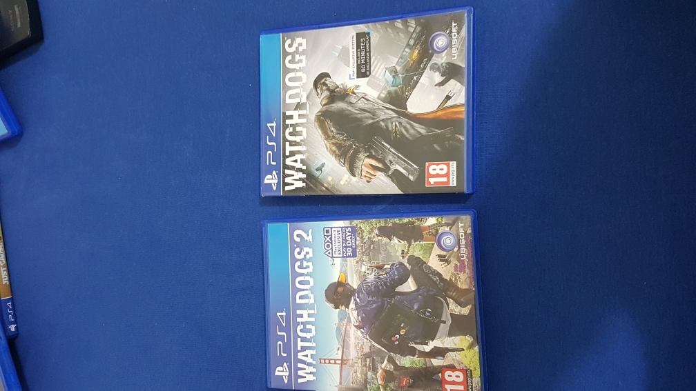 WATCH DOGS 1 and WATCH DOGS 2