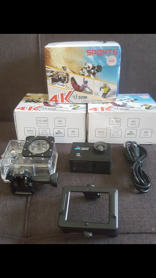 מצלמת 4K עם אבזור מלא!