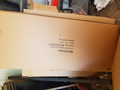 בריכת שחייה ביתית חדשה 4×2×1 מטר. חדשה מהנילון