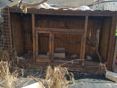 כלוב עץ עבודת יד