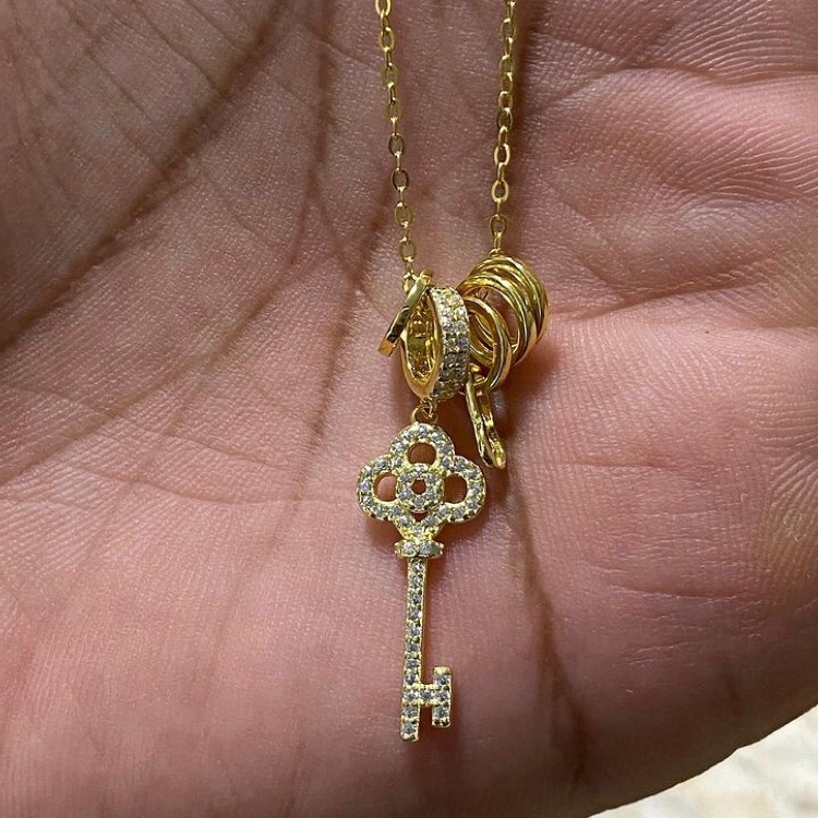 שרשרת מפתח כסף 925