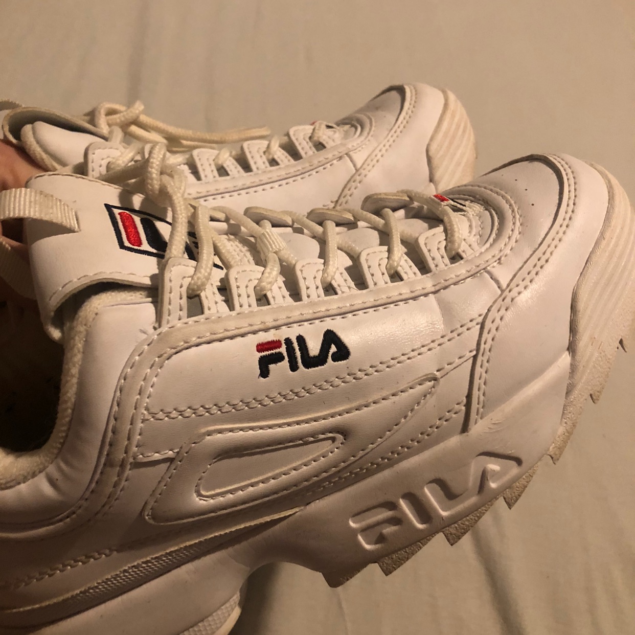 Fila מקוריות 
נלבשו מס פעמים בודדות 
מידה 38 1/2
מצב מעולה 
170 שח