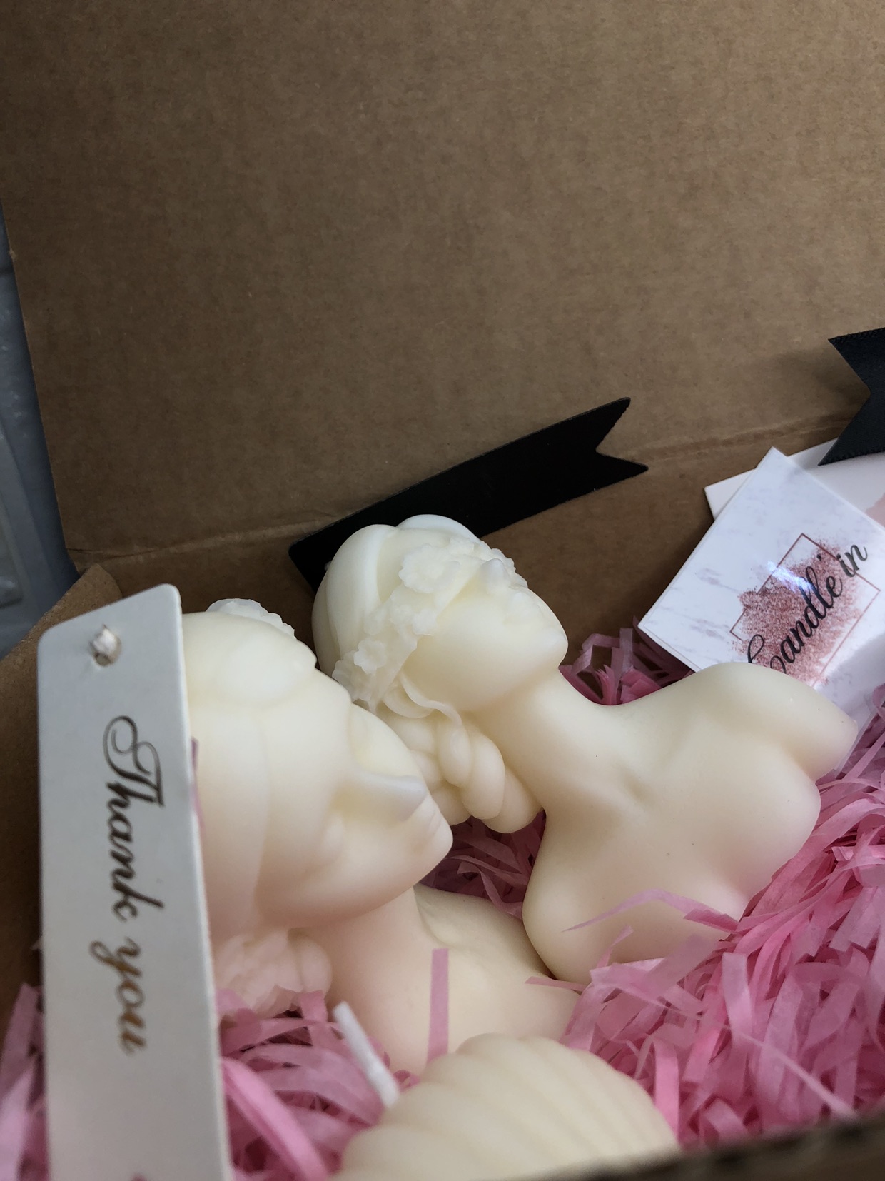 נרות בעבודת יד🤩🌸✨