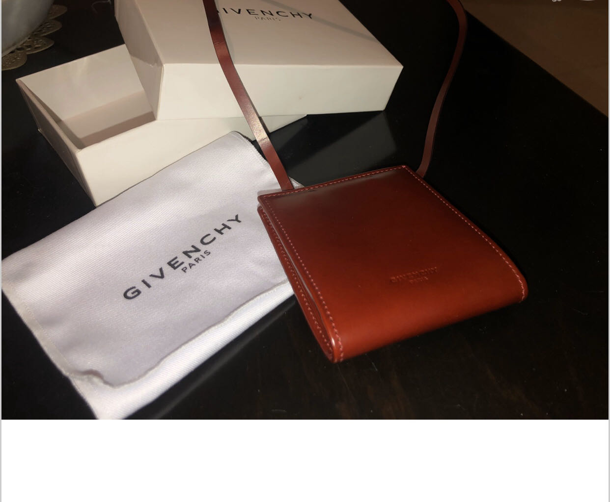 תיק יד מקורי של givency 