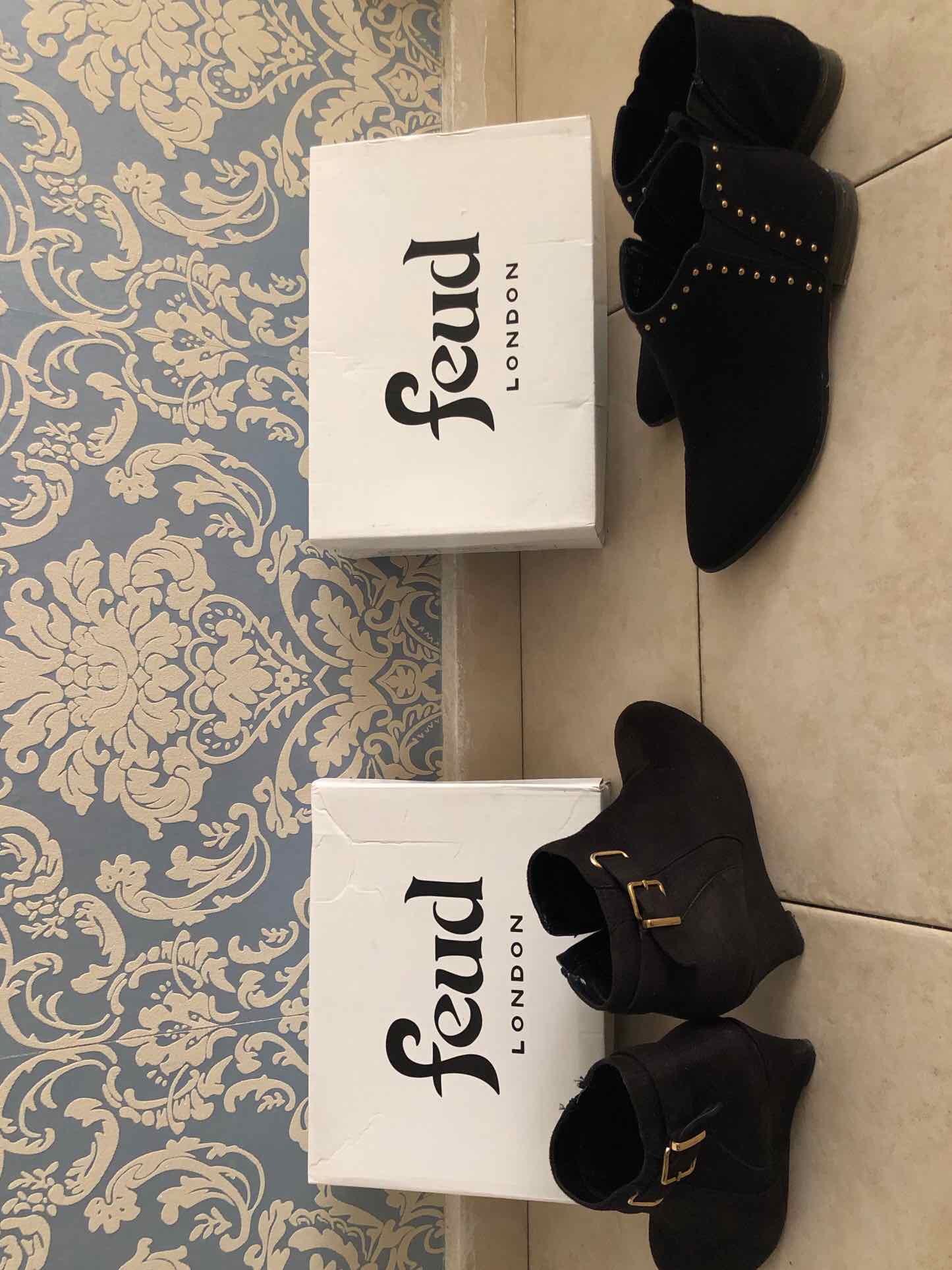 2 זוגות מגפונים מידה 38