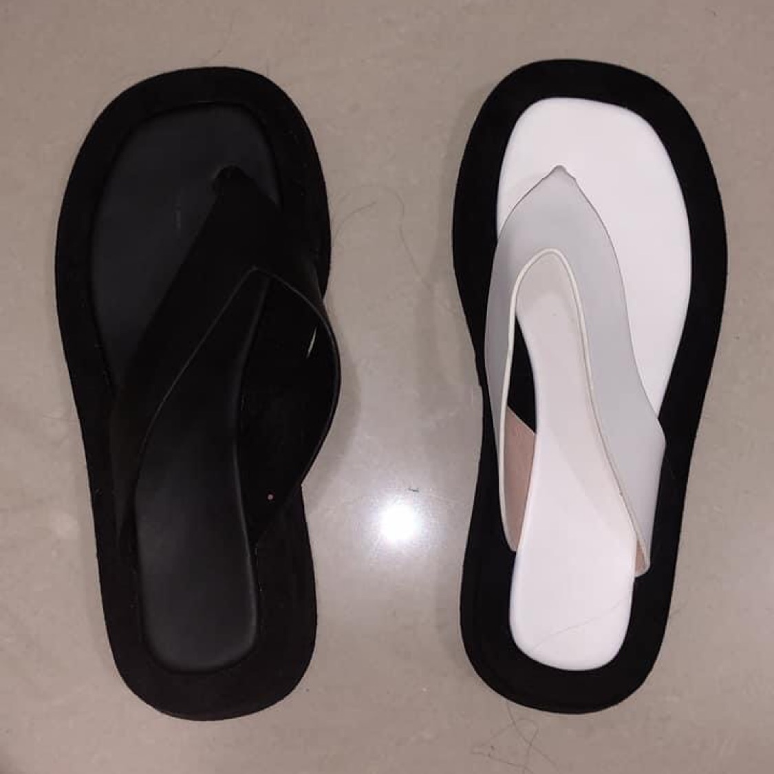 כפכפי פלטפורמה מידה 38