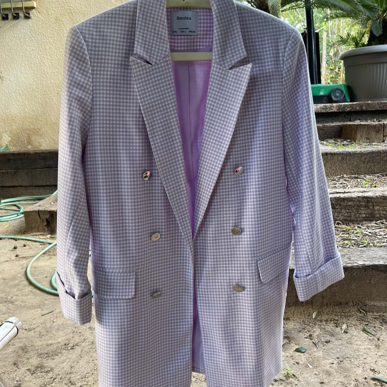 בלייזר שיקי סגול עדין ומחמיא 