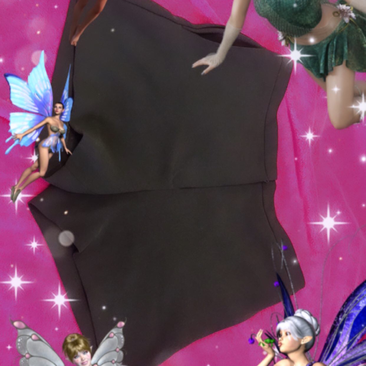 מכנס חום קצר יושב מהמם 😻