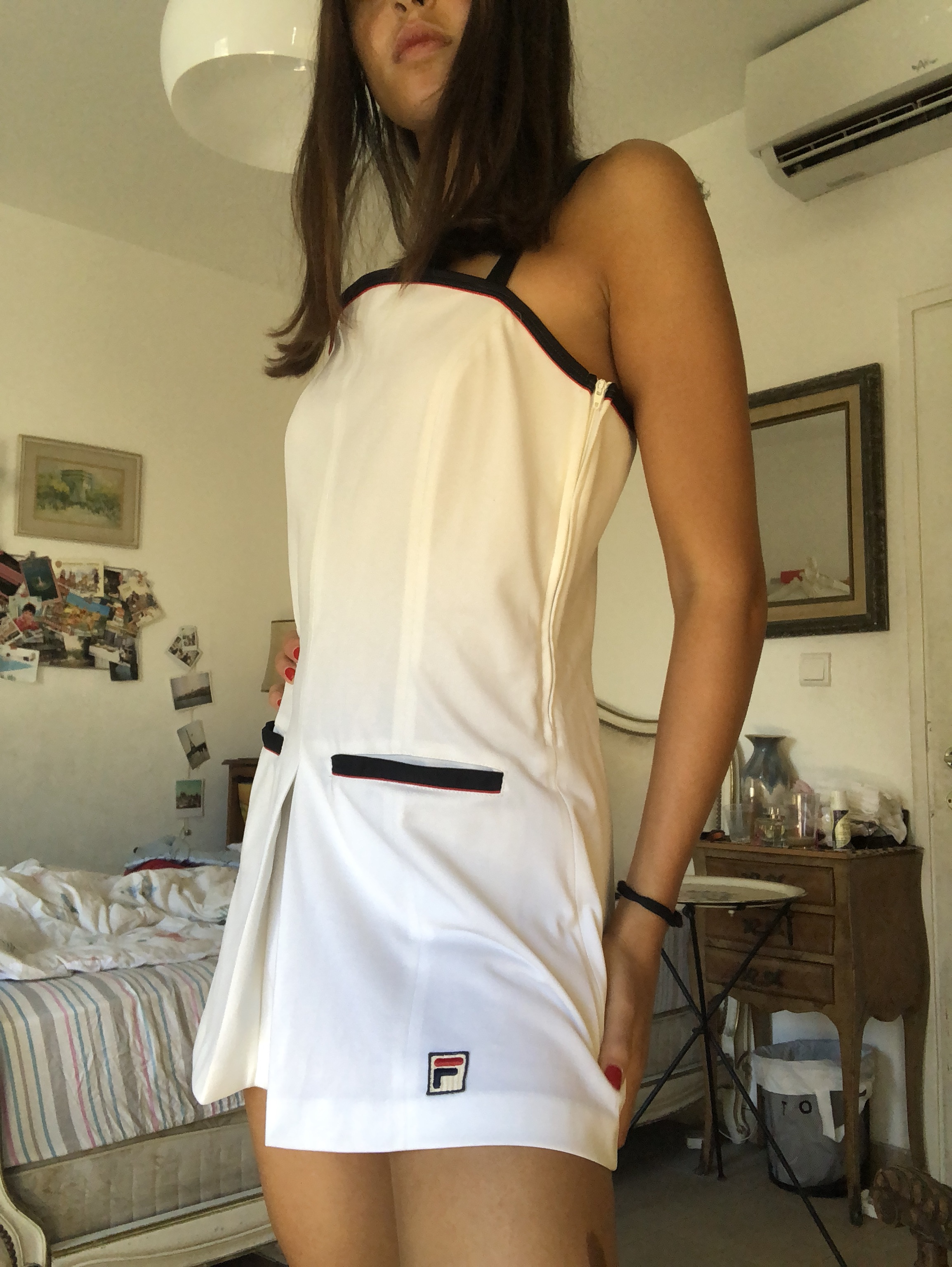 FILA white dress