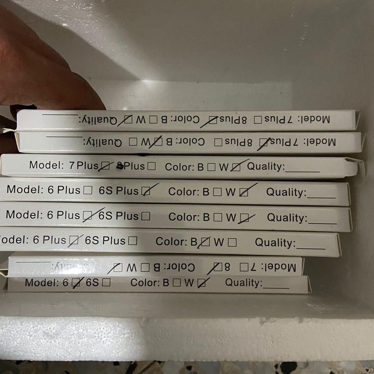 מאייפון 5 עד x גלקסי 5 עד 9