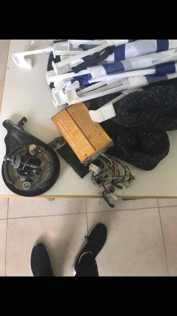 בקר ומנוע 1000 לאופניים חשמליים 