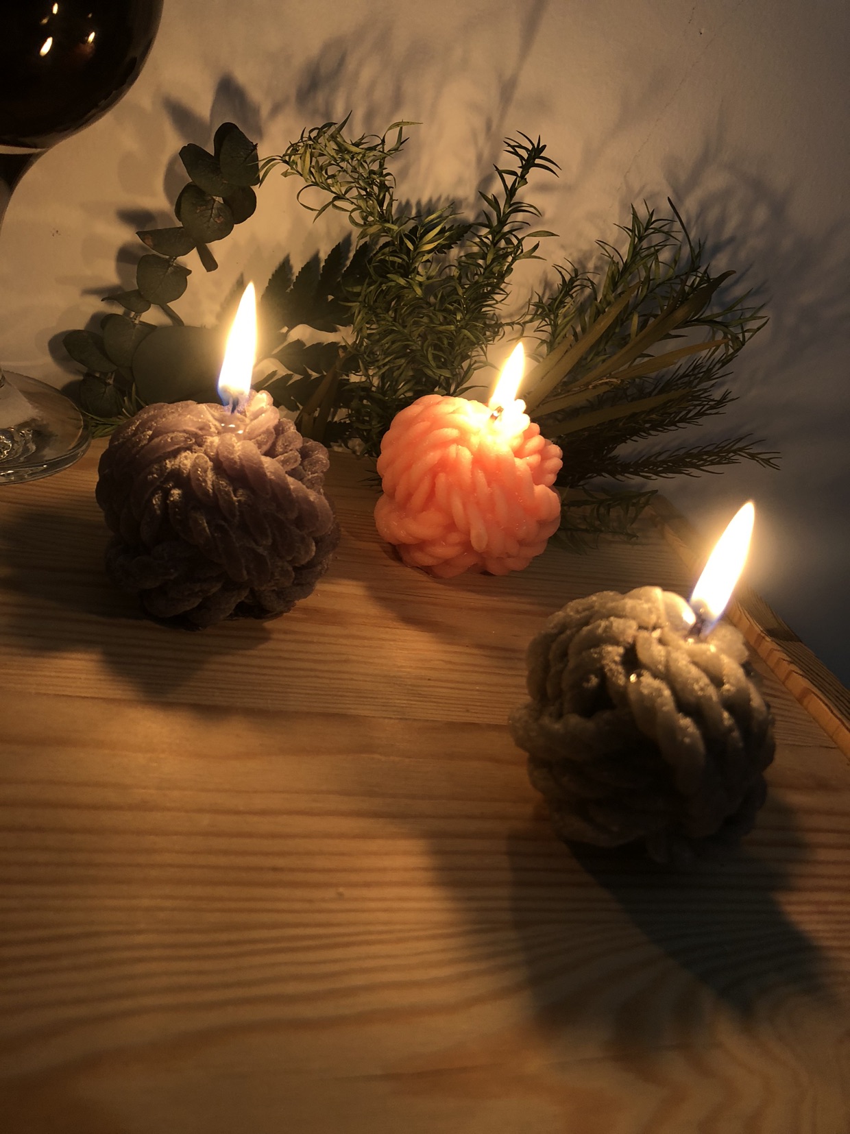 הנרות שלנו בעבודת יד✅ ללא חומרים מזיקים✅ בנינוחות נהדרים  ✅