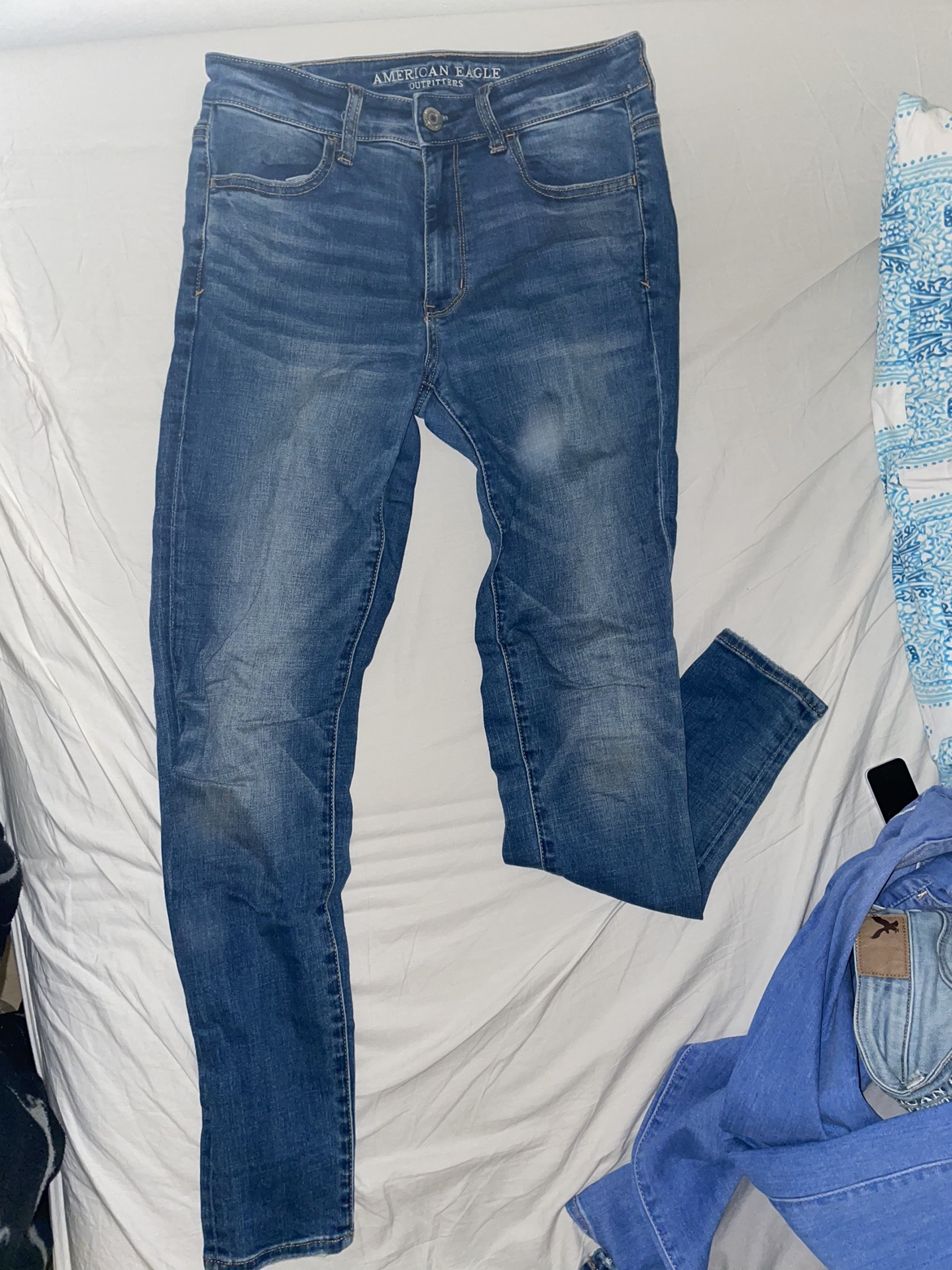 סקיני גינס אמריקן איגל גבוה מידה 6 כמו חדש בקושי נלבש