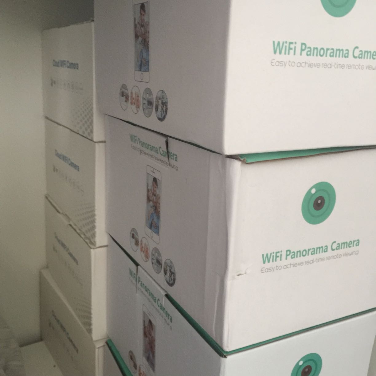 מצלמה WiFi פנורמית 