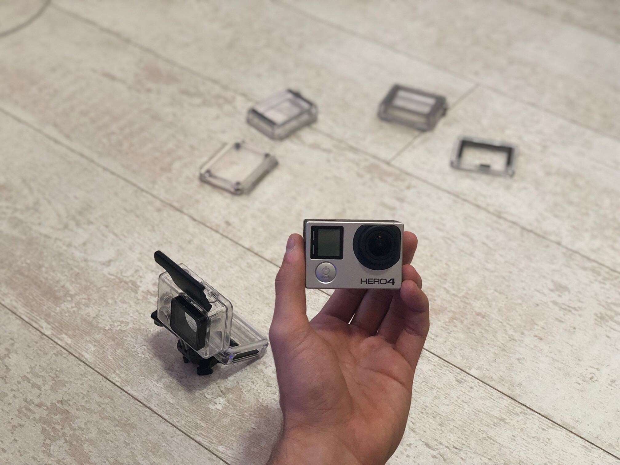 GoPro Hero 4 Black עם מסך נשלף