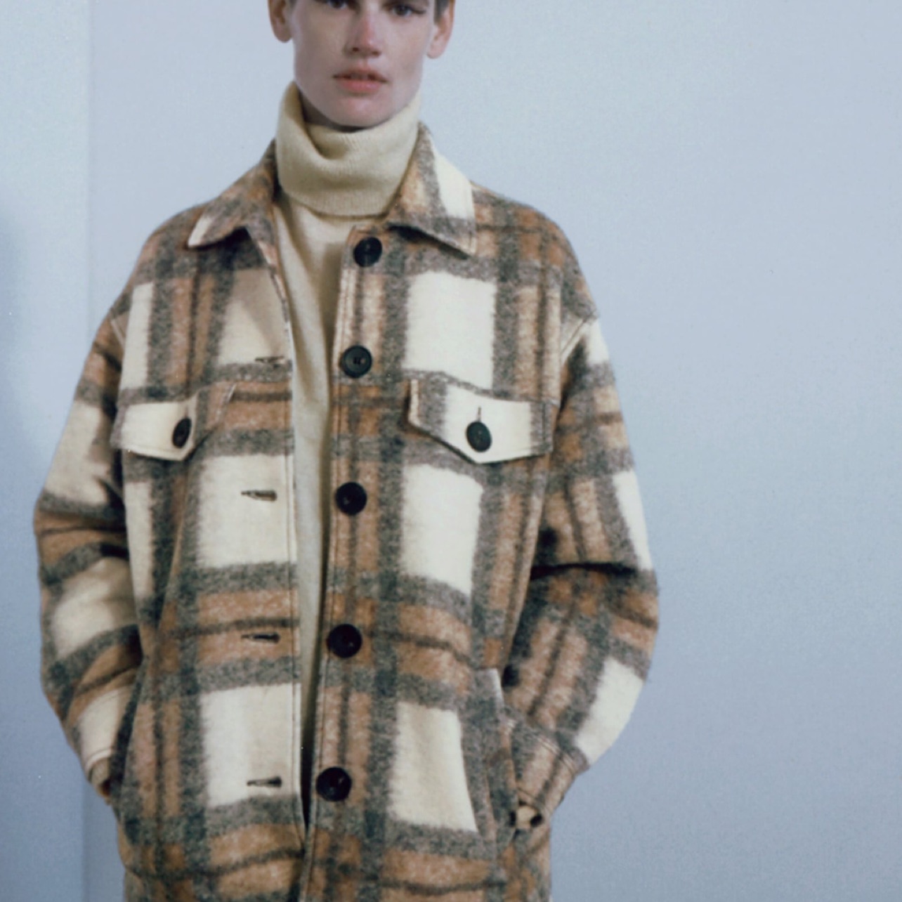 Overshirt משבצות 