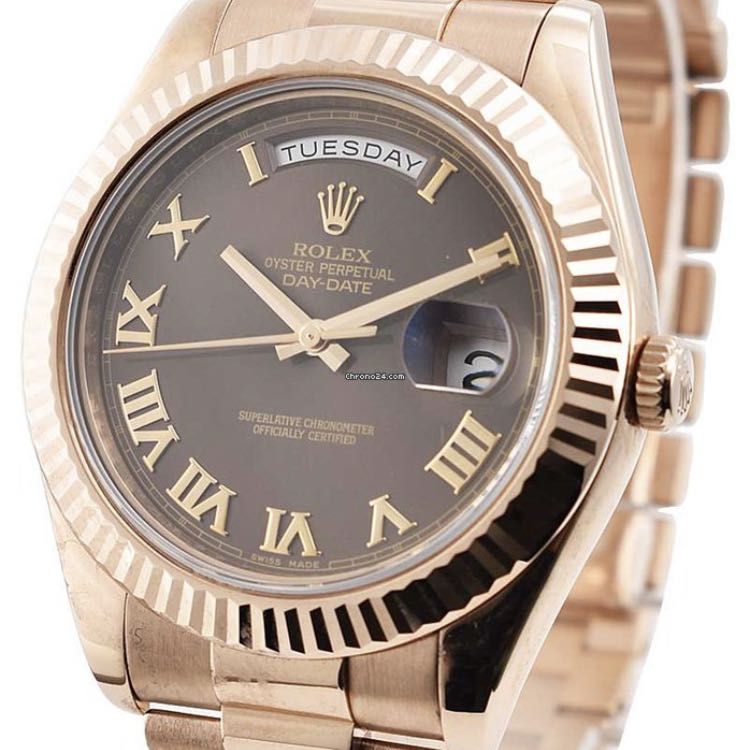 Rolex Daydate 41 mm dial , rose gold 