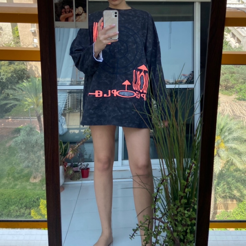 סווטשרט וינטג׳ מפלאשבק מידה xxl