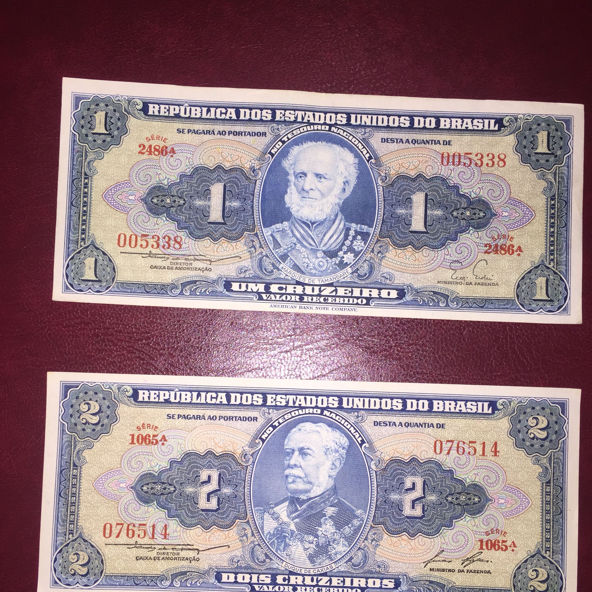 שטרות  קרוזירס ברזיל  1953   1962