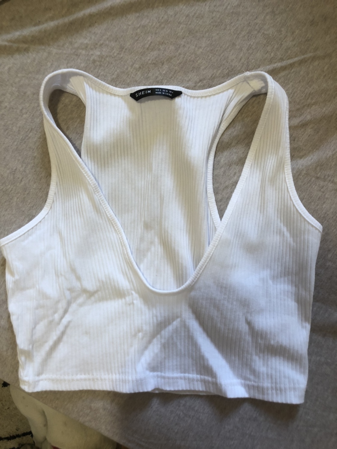 גופיית ריב לבנה 