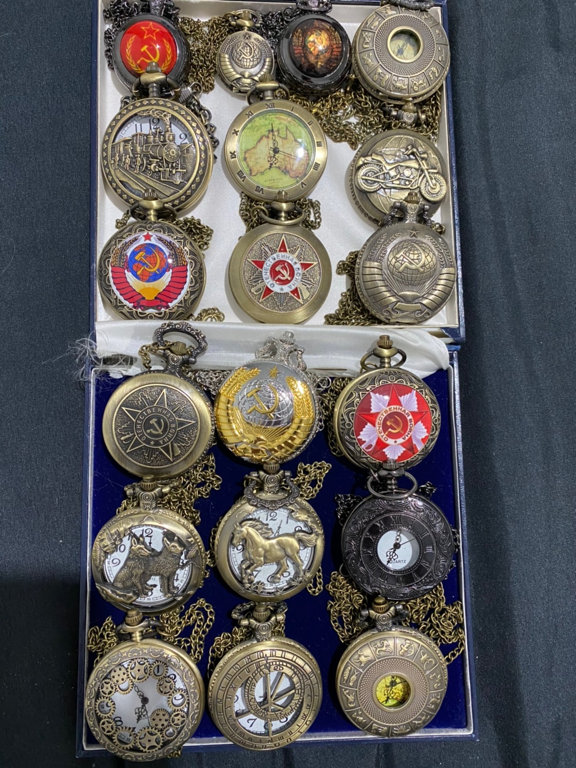 שעוני  כיס  חדשים     משלוח   חינם  בקניה  2   יח 