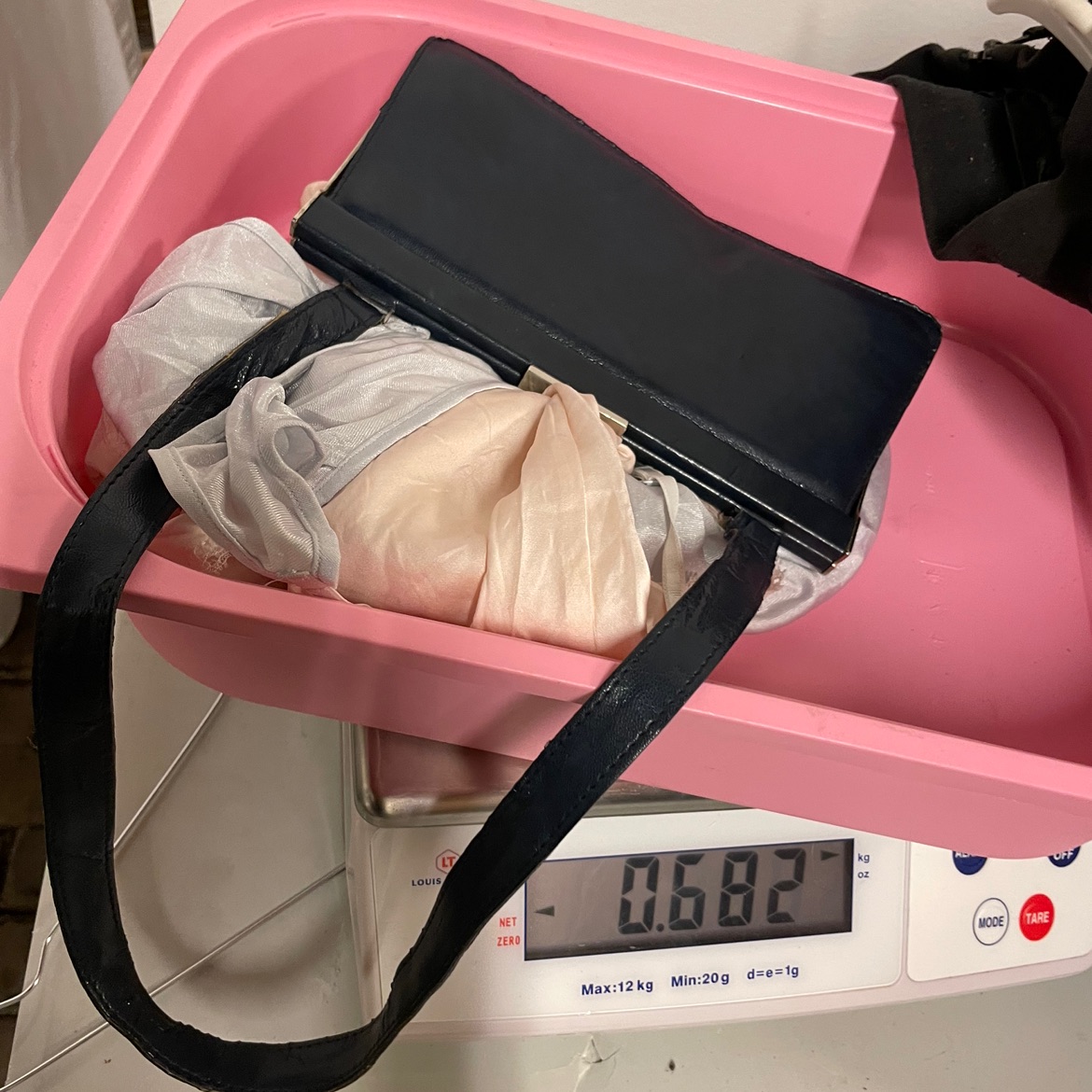 Vintage Blue Navy - Belleville market 