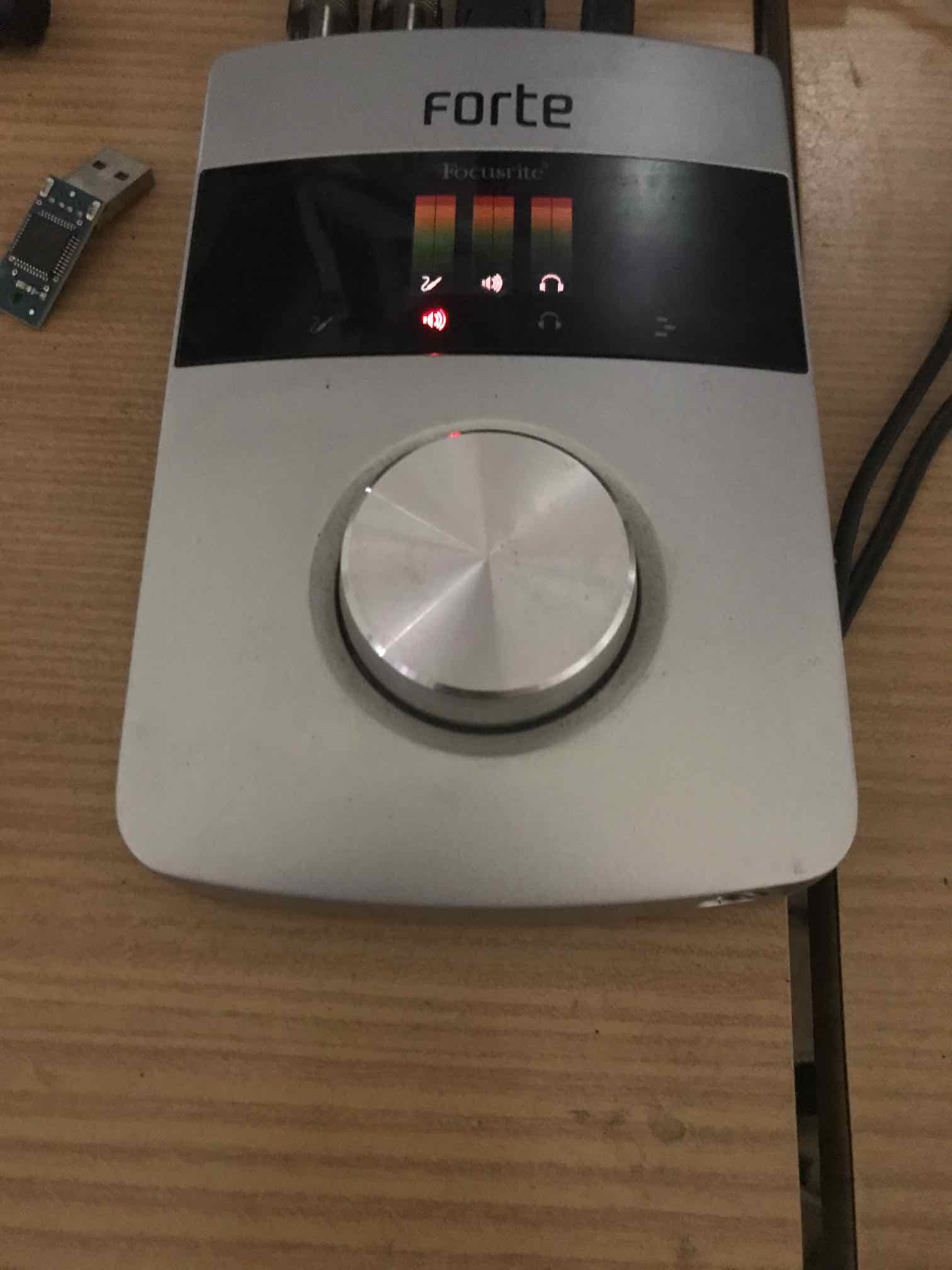כרטיס קול לסטודיו מקצועי focusrite forte