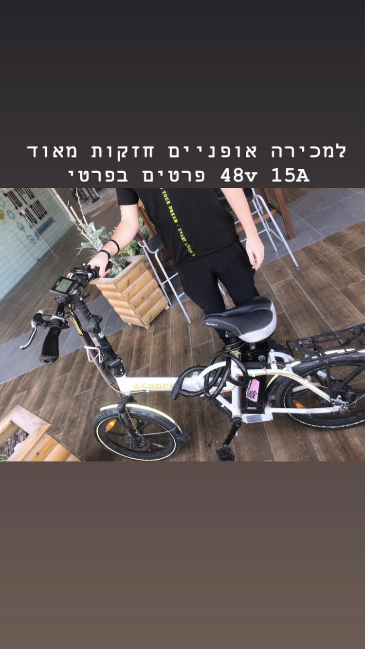 אופנים חשמליות 