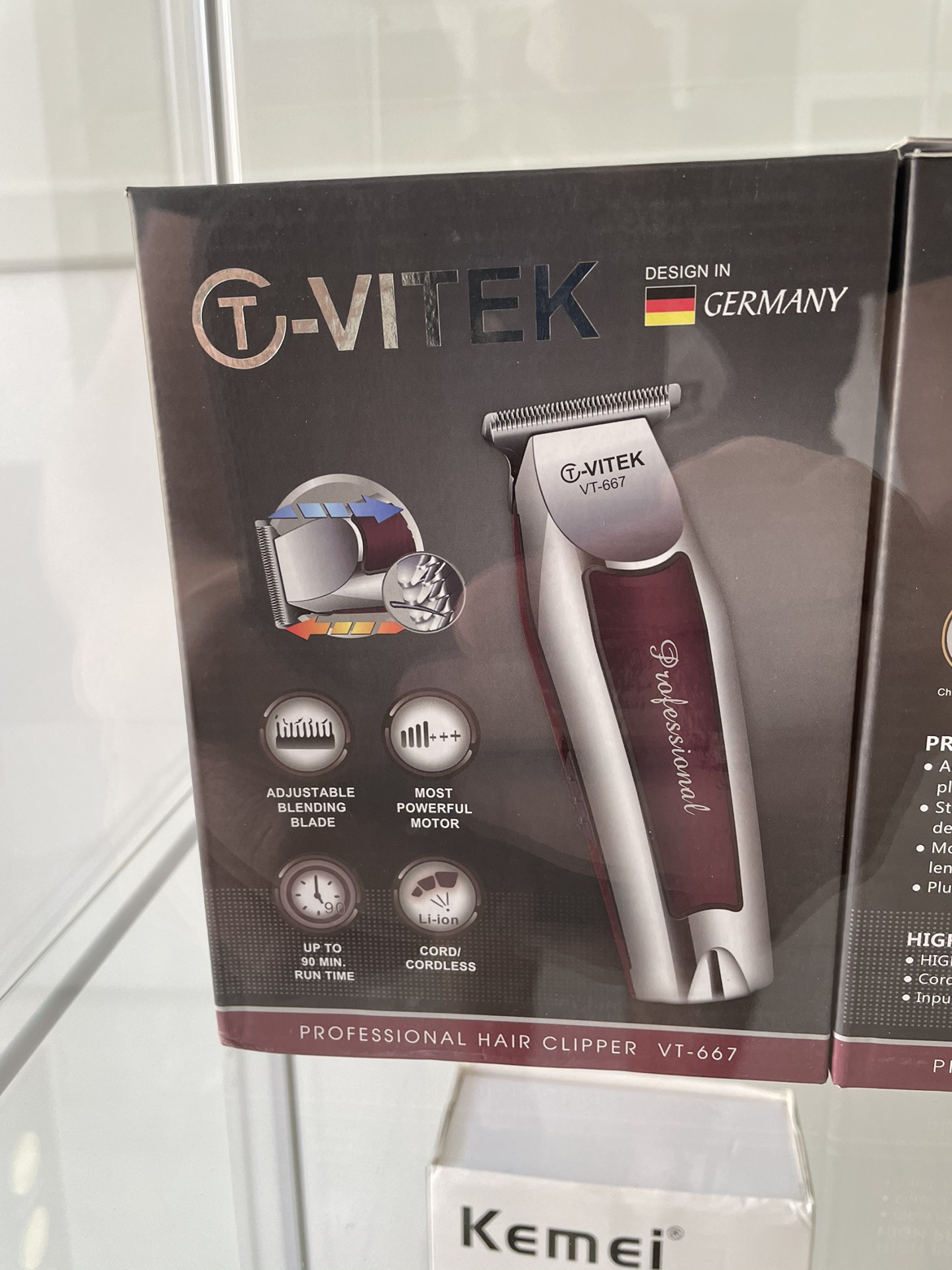 מכונת פיניש זקן וגוף 