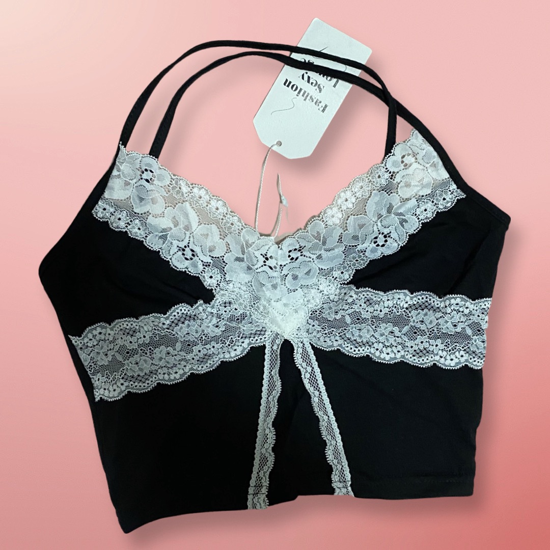 גופיית בטן עם איקס בגב 