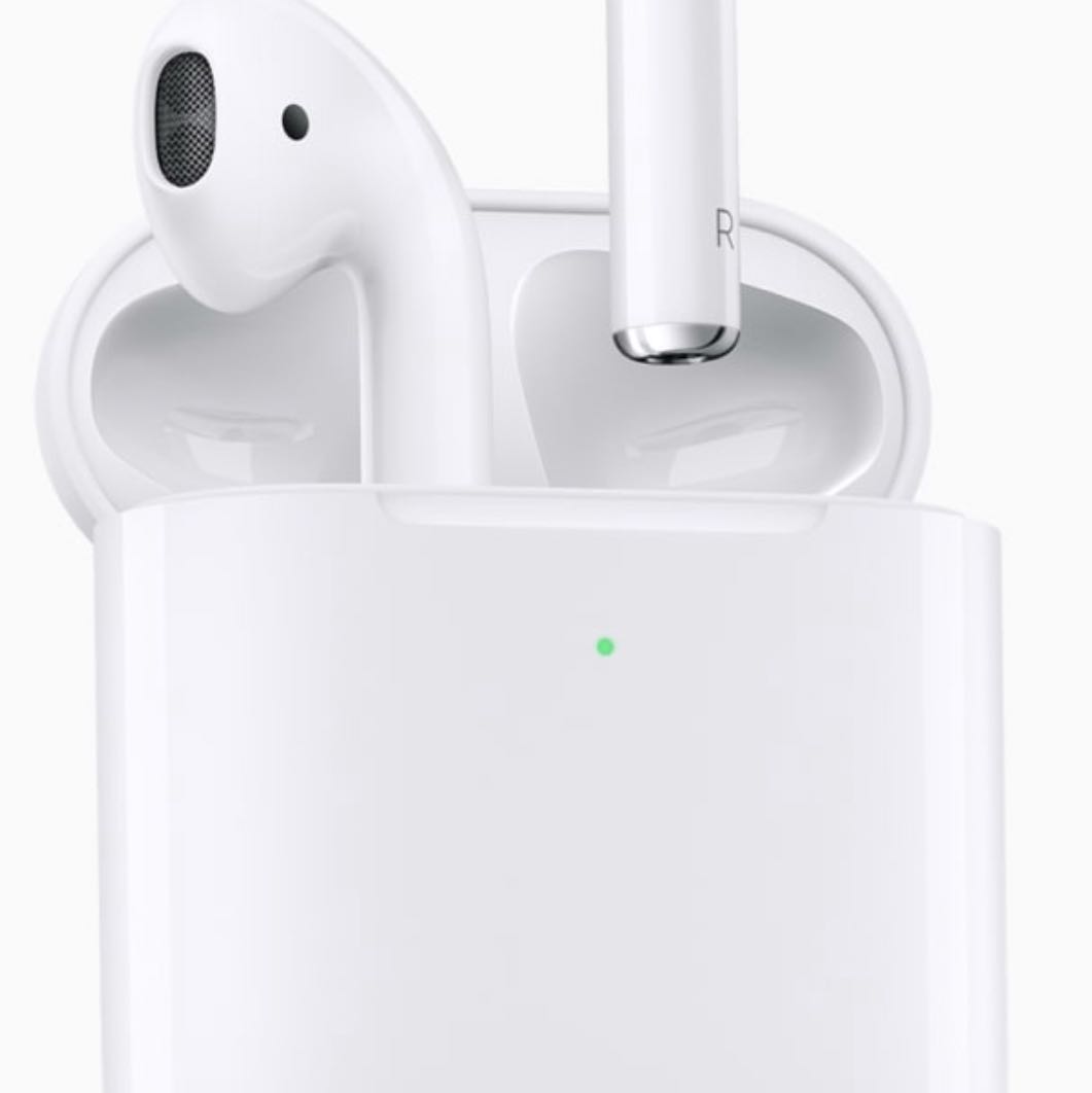 AirPods 2 עם טעינה אלחוטית מצב חדש