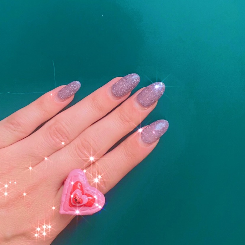 טבעת לב בתוך לב ✨ מידה לפי הזמנה ✨ מחיר כולל 📦