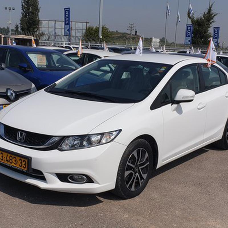 honda סיוויק סדאן החדשה 2015