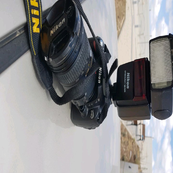 עם חנוכה טיפה גמיש, Nikon המצלמה של