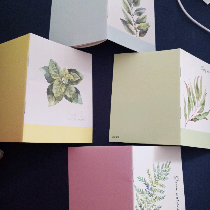 פנקס כיס קטן בעיצוב עלים, המחיר ליחידה