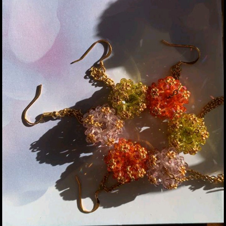 The amarantus earring🌺