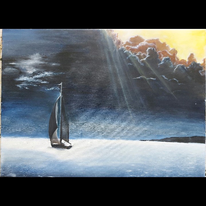 ציור בצבעי שמן