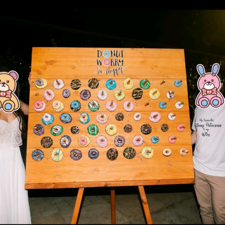 קיר דונאטס מהמם ומיוחד לאירוע!!