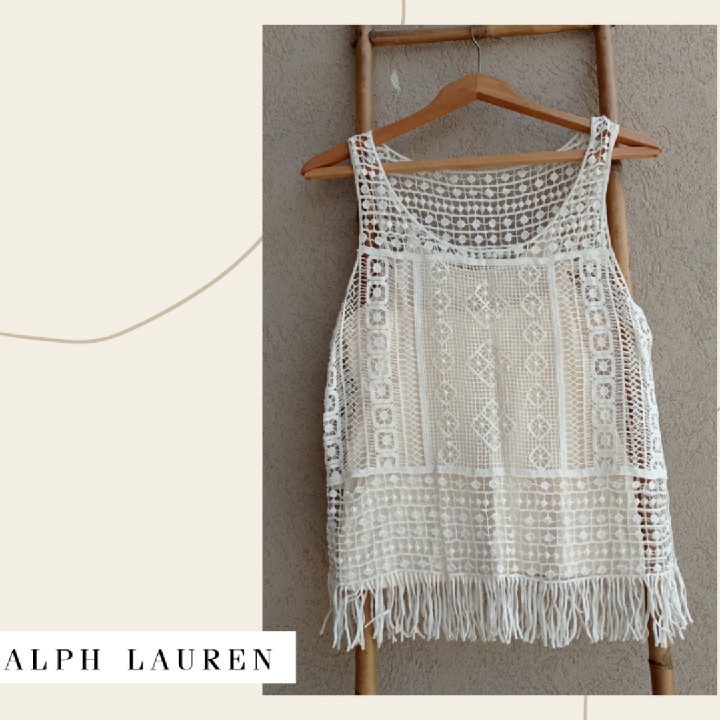 גופיה קרושה boho של Ralph Lauren
