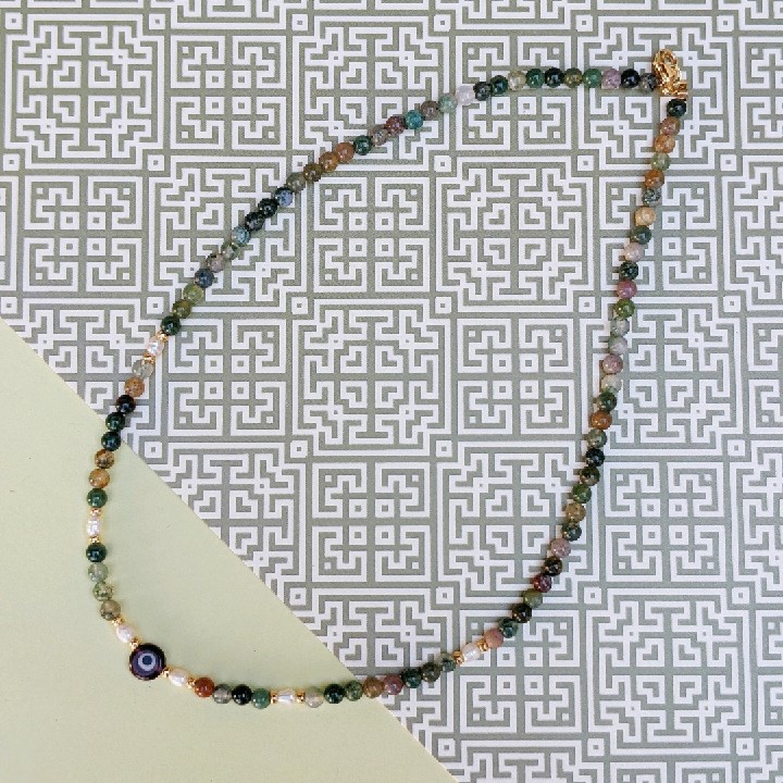 שרשרת אבני חן 📿