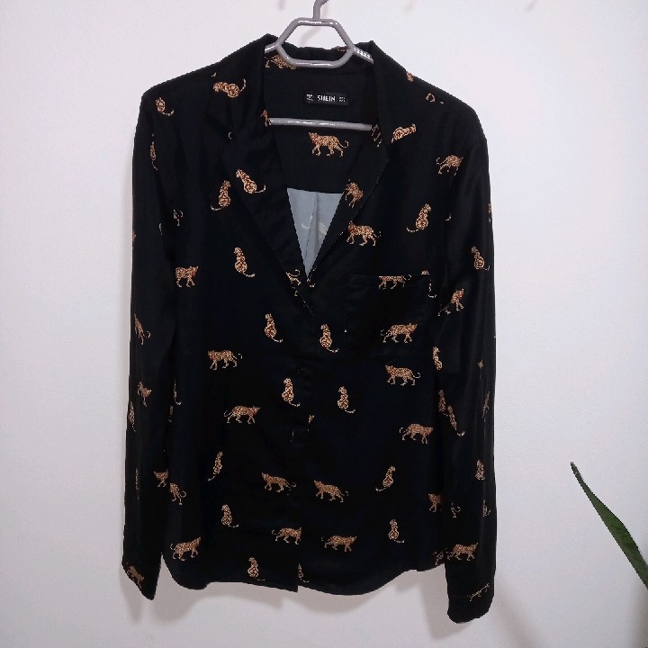 חולצה מכופתרת שיין