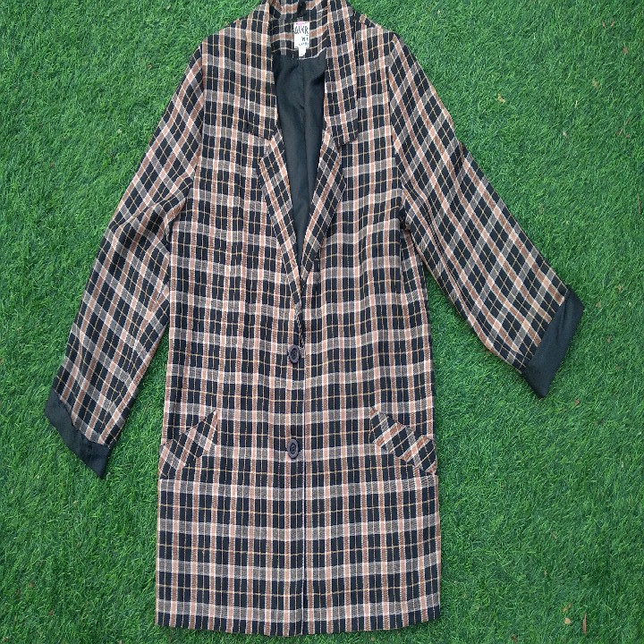 ג'קט וינטאג משבצות m