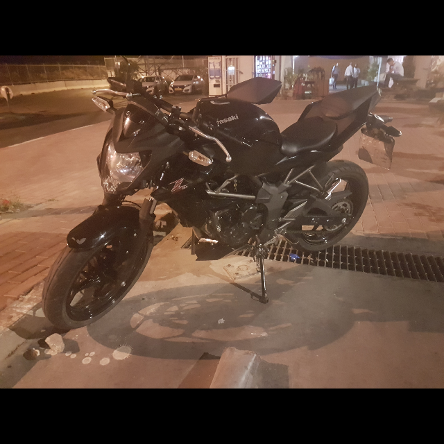 קוואסקי z250sl שנת 2017  נסע 12000 קמ יד 2