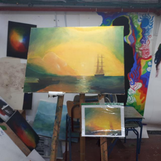 ציור של האומן ויליאם טרנר