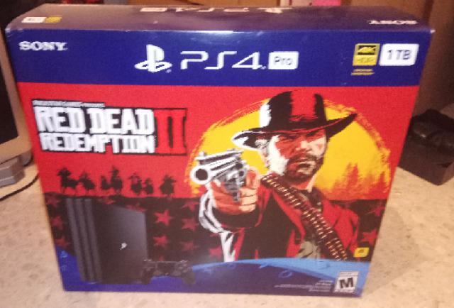PS4 PRO Red Dead Redemption 2 bundle